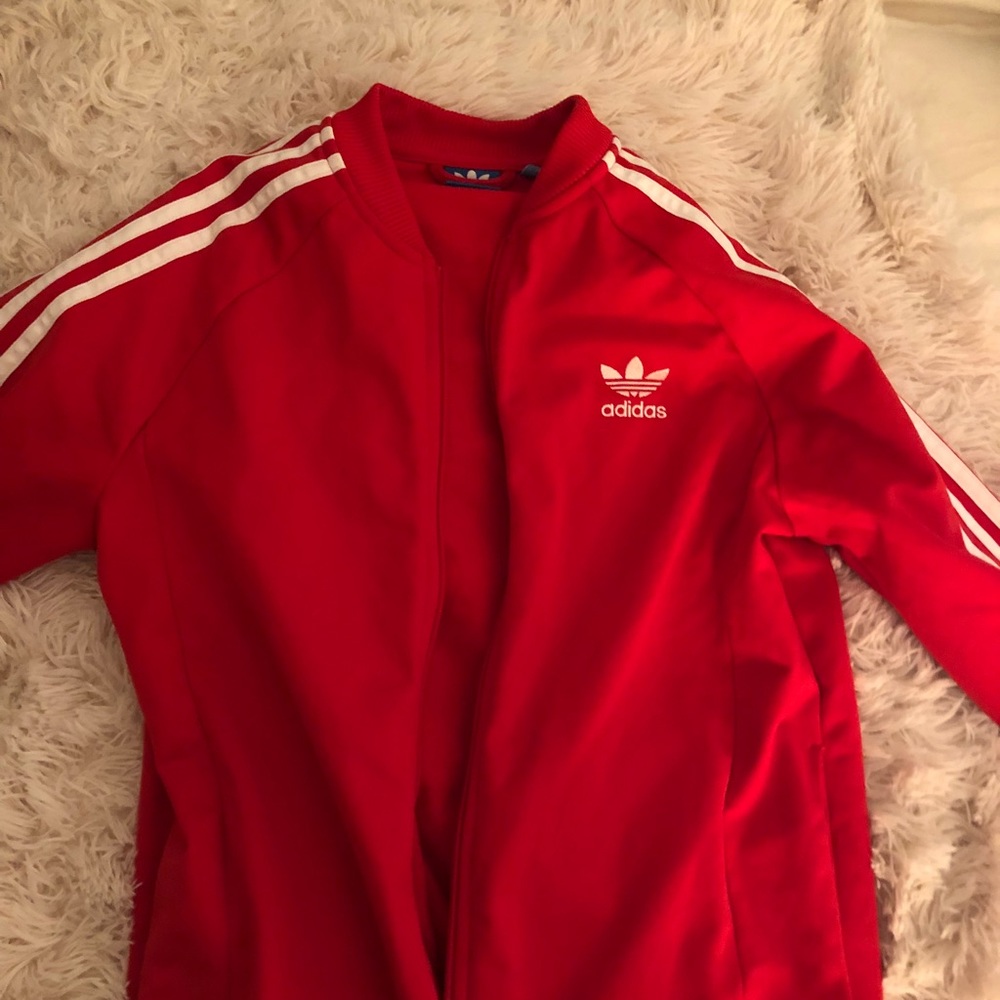 Red Adidas Jacket